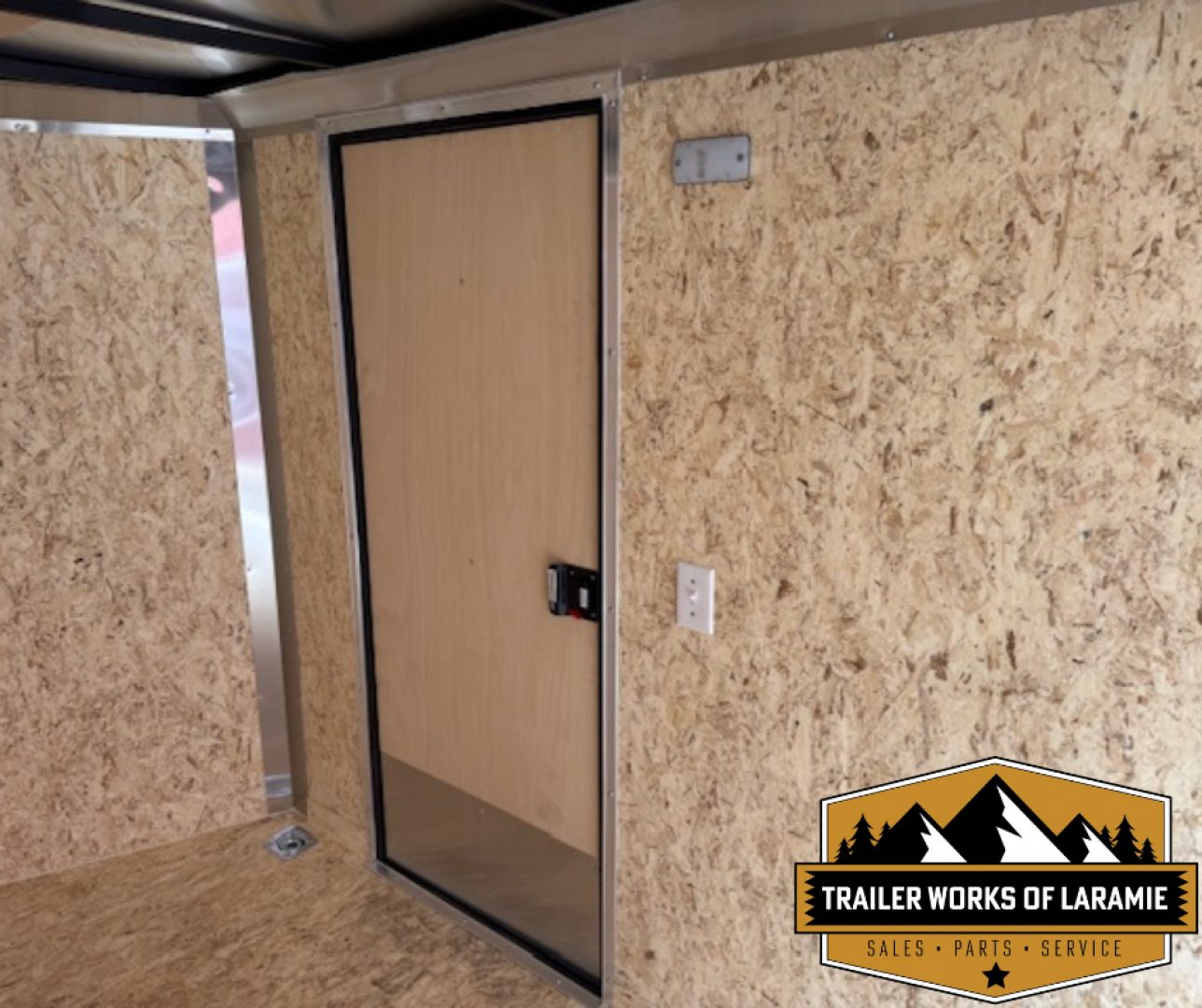 New 2025 Look Trailers 6x10 ST DLX BLACK OUT PACKAGE- +6" TALLER- SCREWLESS SIDES-Silver