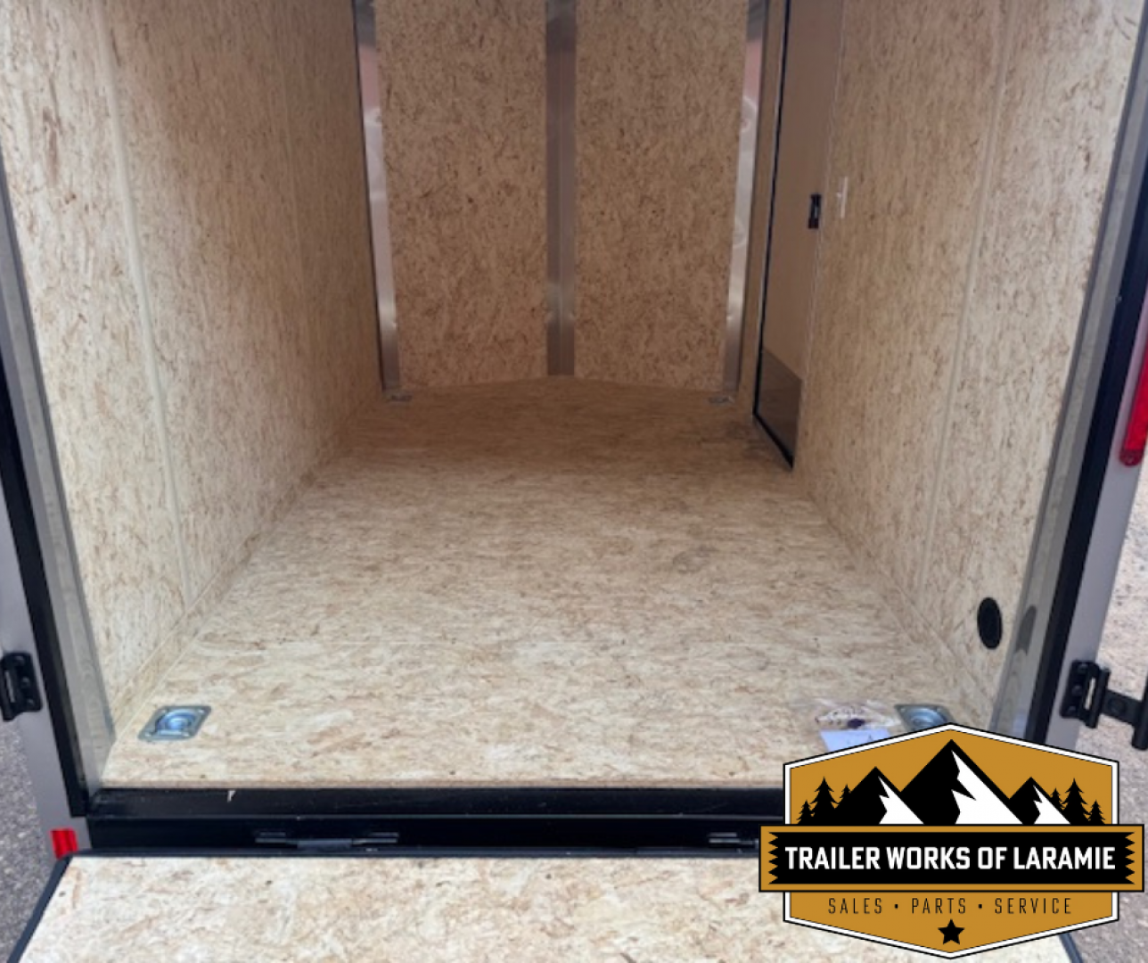 New 2025 Look Trailers 6x10 ST DLX BLACK OUT PACKAGE- +6" TALLER- SCREWLESS SIDES-Silver