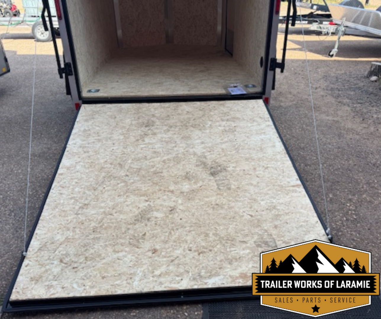 New 2025 Look Trailers 6x10 ST DLX BLACK OUT PACKAGE- +6" TALLER- SCREWLESS SIDES-Silver