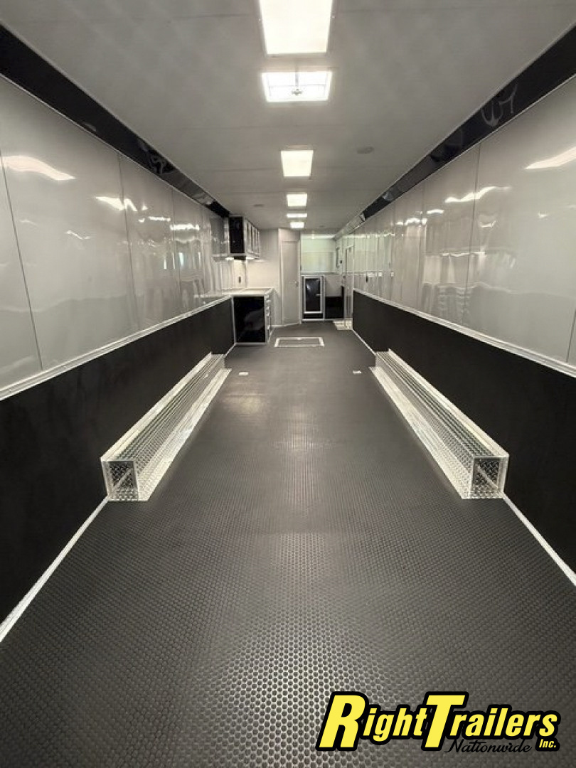New 2025 Vintage Trailers 8.5x48 Race Trailer - With Bathroom