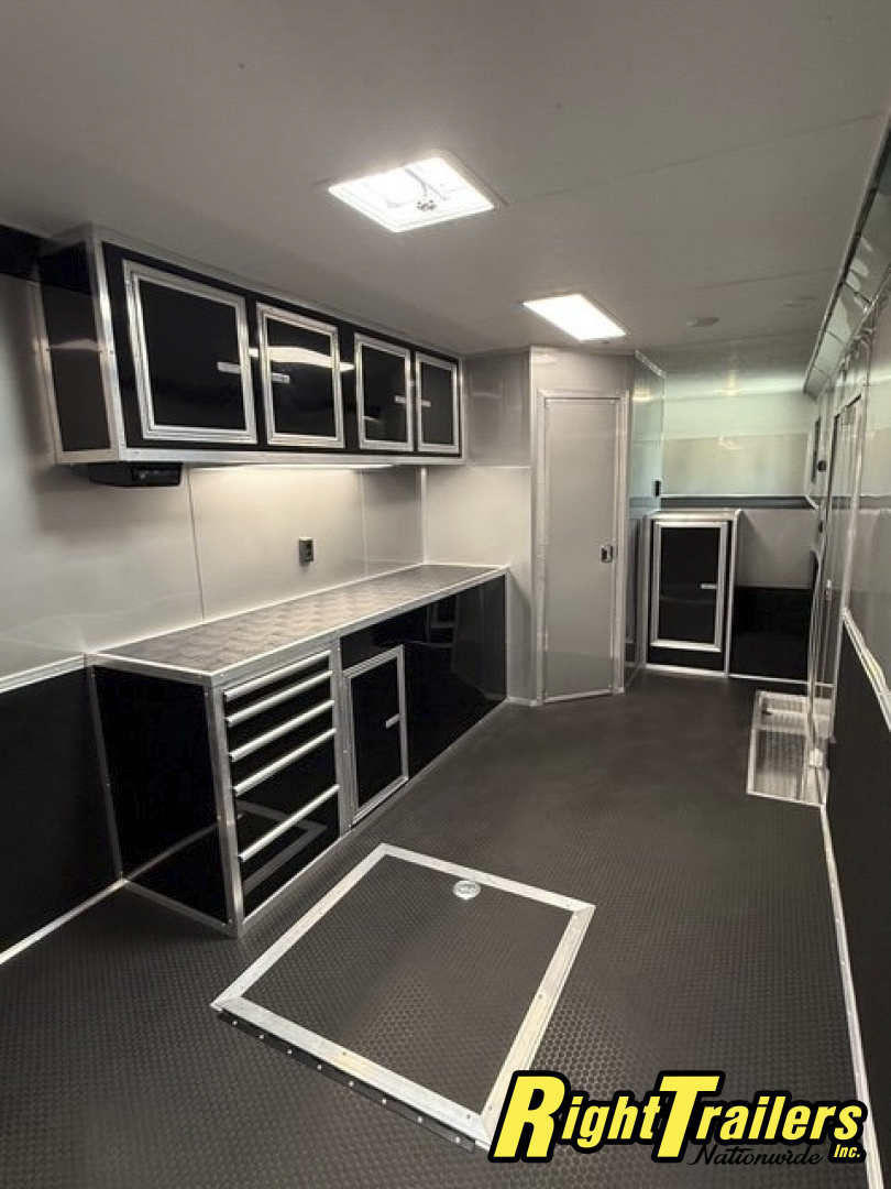 New 2025 Vintage Trailers 8.5x48 Race Trailer - With Bathroom