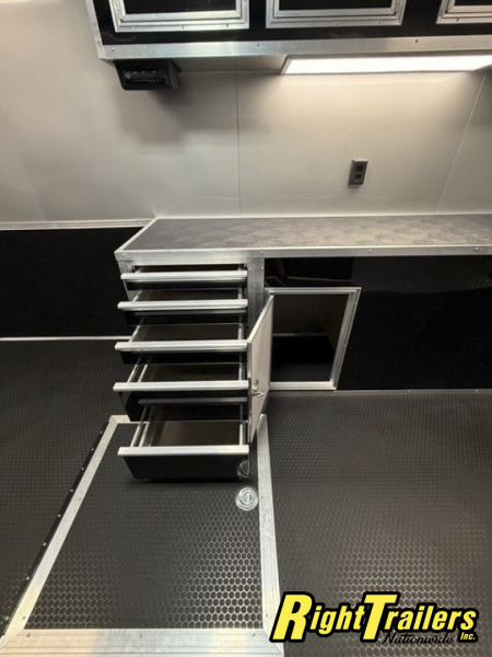 New 2025 Vintage Trailers 8.5x48 Race Trailer - With Bathroom