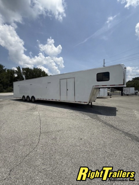 New 2025 Vintage Trailers 8.5x48 Race Trailer - With Bathroom