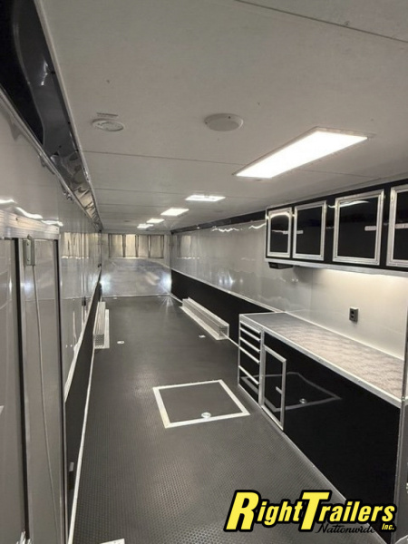New 2025 Vintage Trailers 8.5x48 Race Trailer - With Bathroom