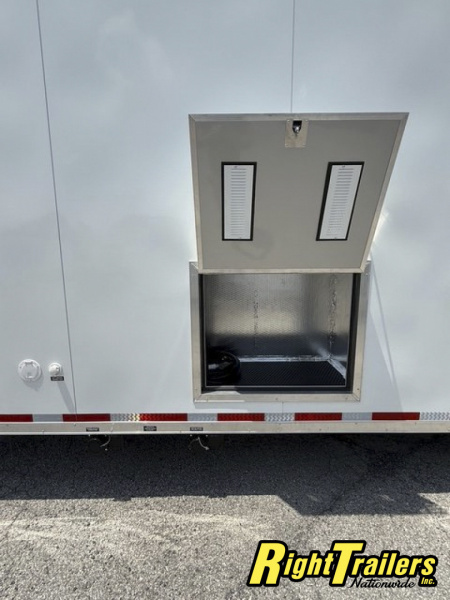 New 2025 Vintage Trailers 8.5x48 Race Trailer - With Bathroom