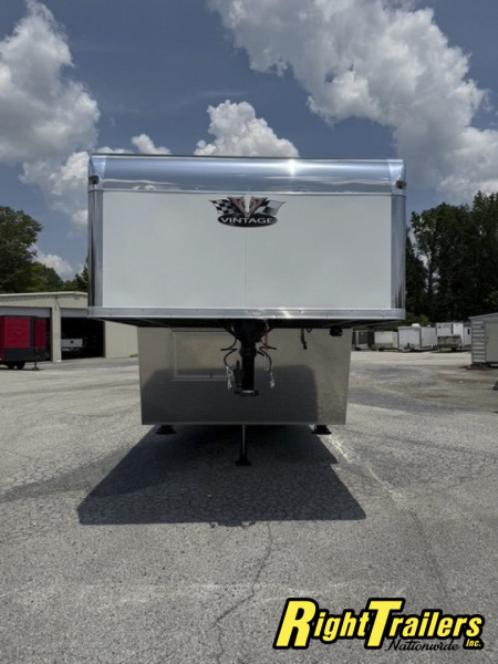 New 2025 Vintage Trailers 8.5x48 Race Trailer - With Bathroom