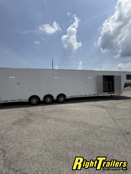 New 2025 Vintage Trailers 8.5x48 Race Trailer - With Bathroom