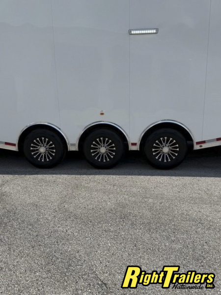 New 2025 Vintage Trailers 8.5x48 Race Trailer - With Bathroom
