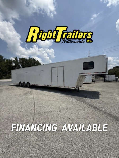New 2025 Vintage Trailers 8.5x48 Race Trailer - With Bathroom