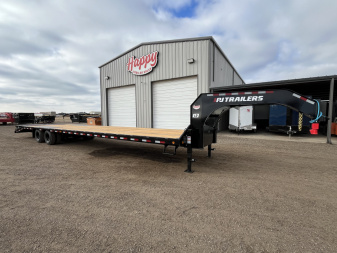 New 2026 PJ 102"x40' GN Low-Pro Flatbed w/ Duals - LD