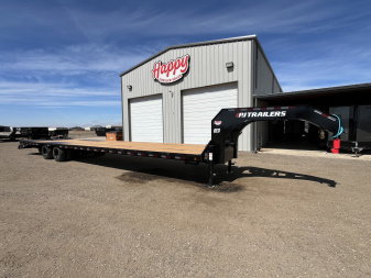 New 2026 PJ 102"x40' GN Low-Pro Flatbed w/ Duals - LD