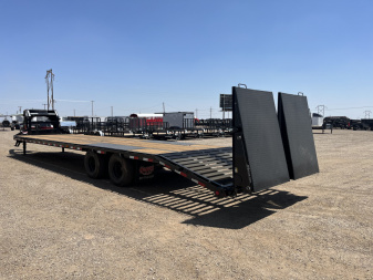 New 2026 PJ 102"x36' GN Low-Pro Flatbed w/ Duals - LD