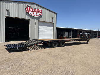 New 2026 PJ 102"x36' GN Low-Pro Flatbed w/ Duals - LD