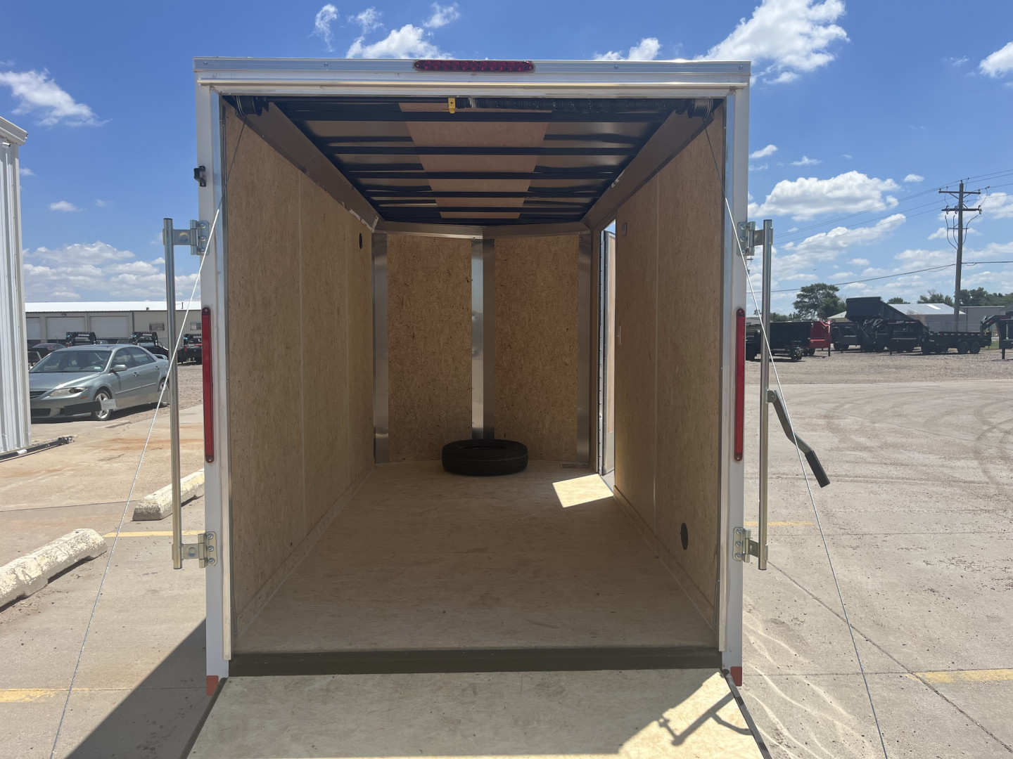 New 2025 LOOK TRAILERS 6' x 12' Single Axle .080 Composite Skin Cargo / Enclosed Trailer