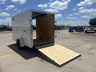 New 2025 LOOK TRAILERS 6' x 12' Single Axle .080 Composite Skin Cargo / Enclosed Trailer