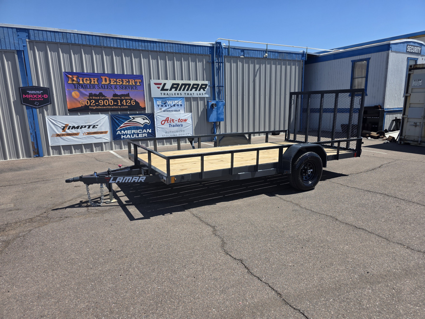 New 2025 Lamar Trailers UC 7x14 Single Axle Utility Trailer