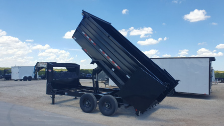 2026 PJ 83"x14' GN Tandem Axle Low Pro High Side Dump w/ 48" Sides – DM