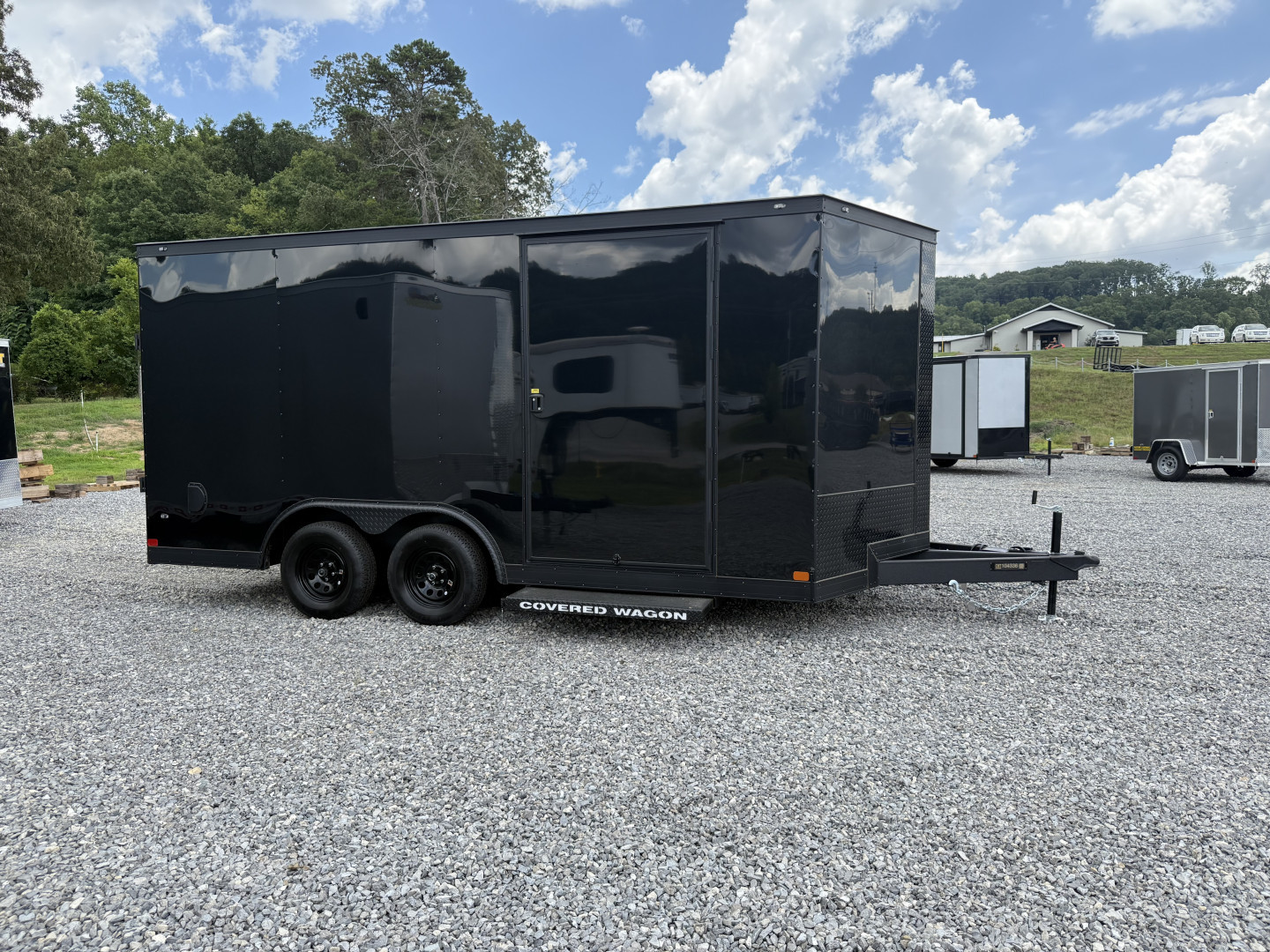 New 2025 Covered Wagon Trailers 8.5X16 TA2 BO POLY 7' Cargo / Enclosed Trailer