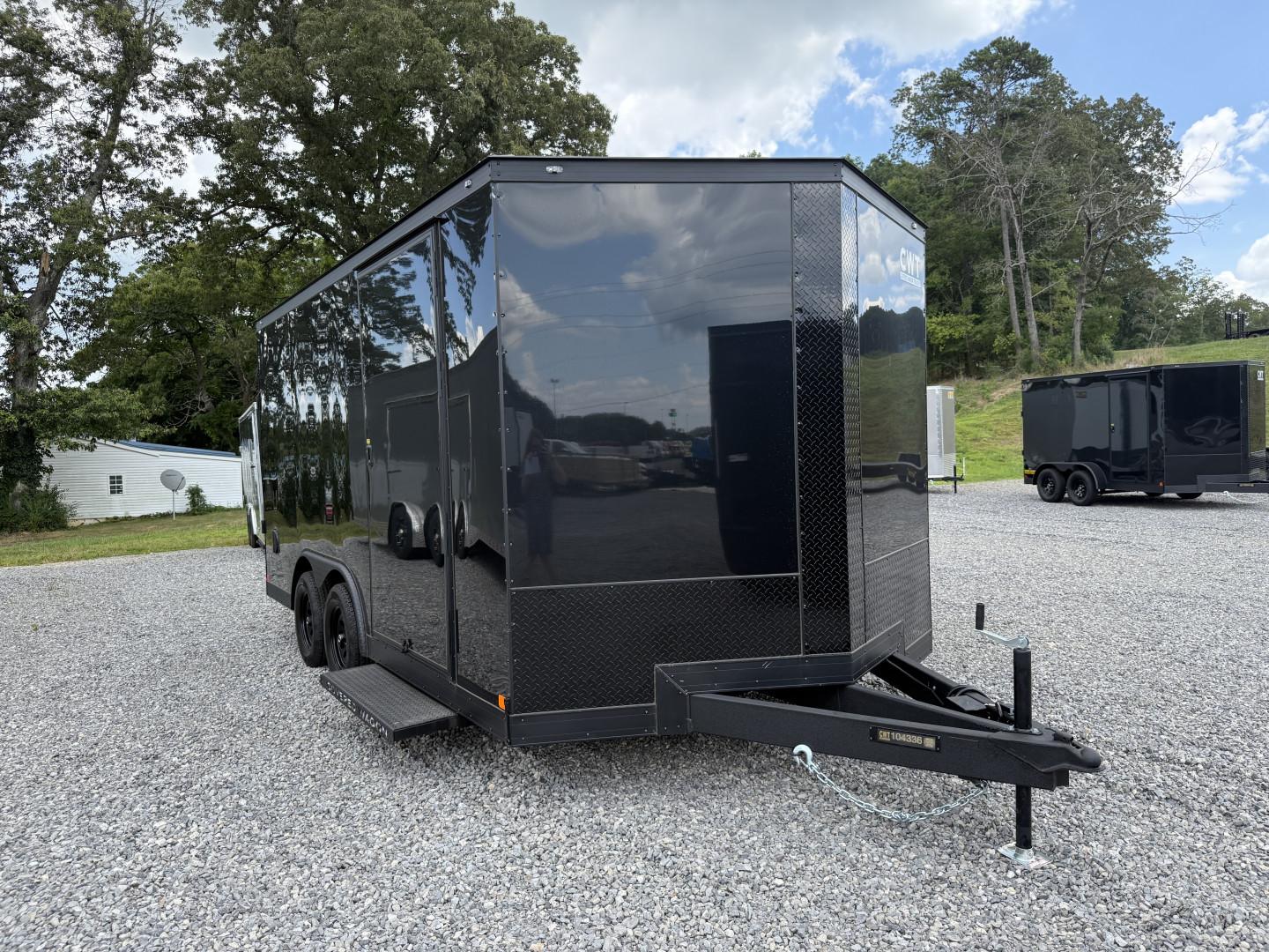 New 2025 Covered Wagon Trailers 8.5X16 TA2 BO POLY 7' Cargo / Enclosed Trailer