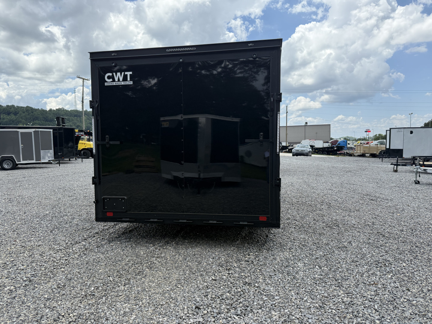 New 2025 Covered Wagon Trailers 8.5X16 TA2 BO POLY 7' Cargo / Enclosed Trailer