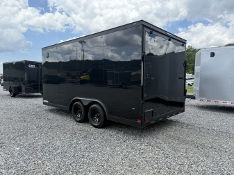 New 2025 Covered Wagon Trailers 8.5X16 TA2 BO POLY 7' Cargo / Enclosed Trailer