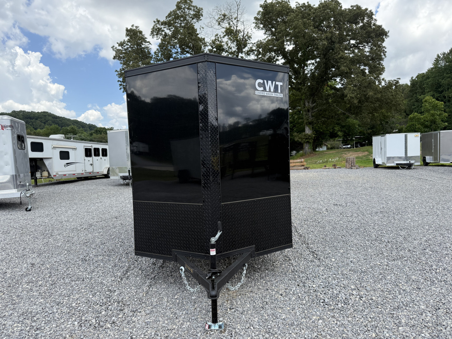 New 2025 Covered Wagon Trailers 6X12 SA POLY DBL DOORS Cargo / Enclosed Trailer