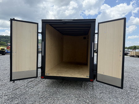 New 2025 Covered Wagon Trailers 6X12 SA POLY DBL DOORS Cargo / Enclosed Trailer