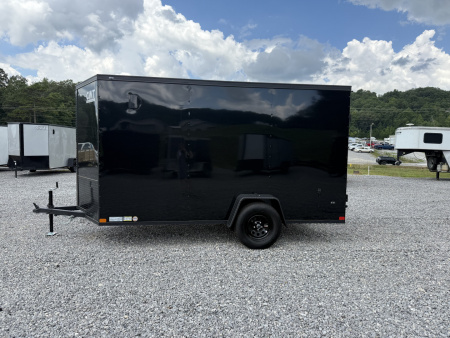 New 2025 Covered Wagon Trailers 6X12 SA POLY DBL DOORS Cargo / Enclosed Trailer