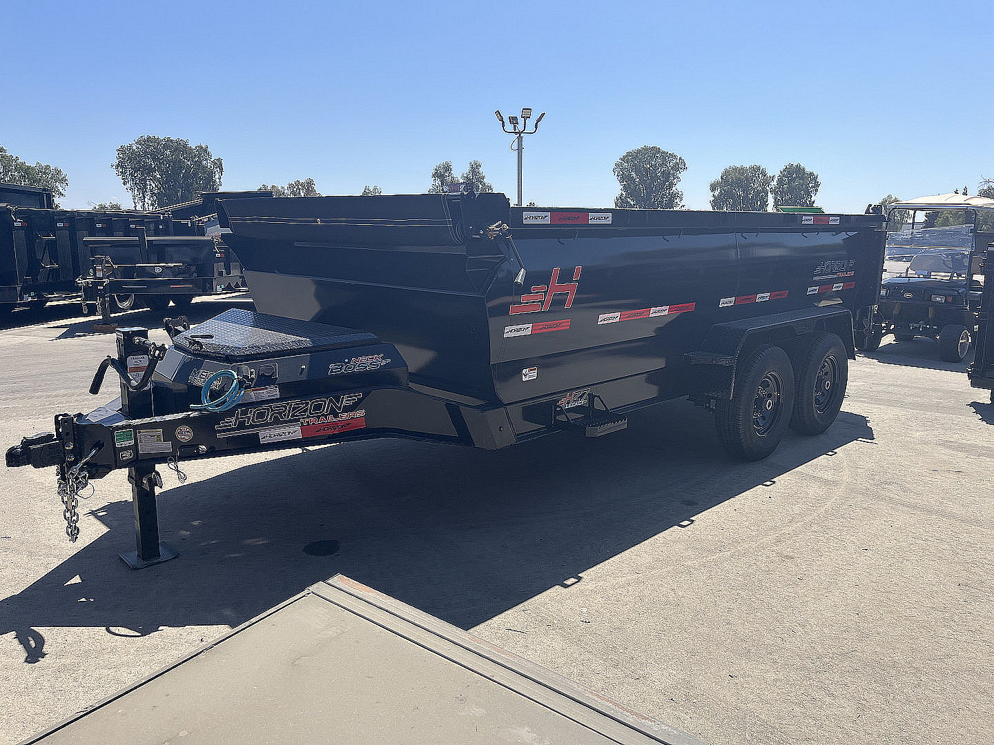 New 2026 Horizon Trailers HZ7BP3X147K DUMP TRAILER