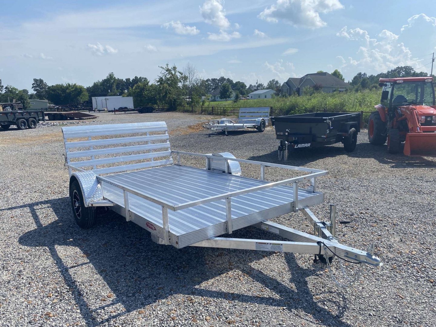 New 2025 Cherokee Utility Trailer | 81" x 12' | 3.5k GVWR
