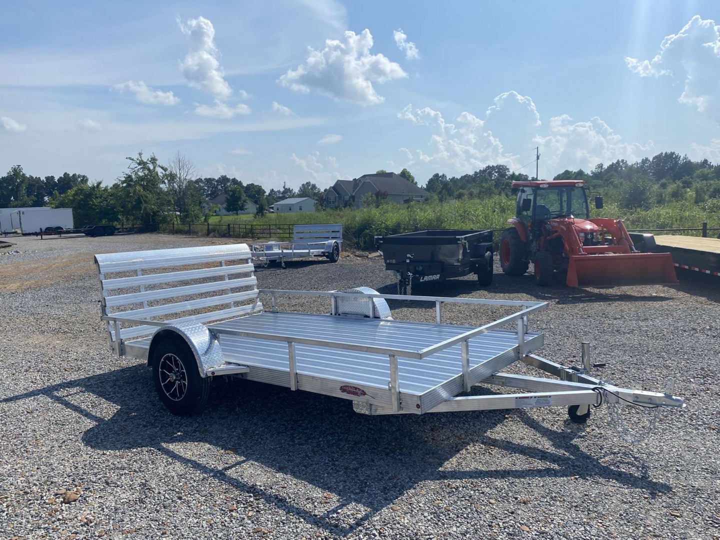 New 2025 Cherokee Utility Trailer | 81" x 12' | 3.5k GVWR