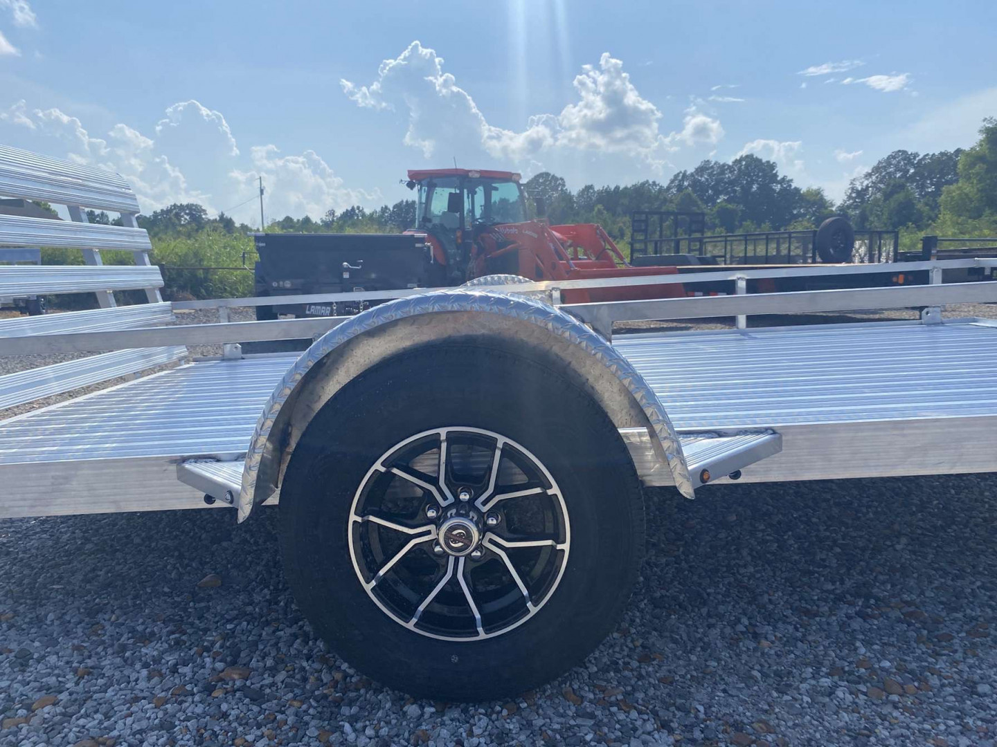 New 2025 Cherokee Utility Trailer | 81" x 12' | 3.5k GVWR