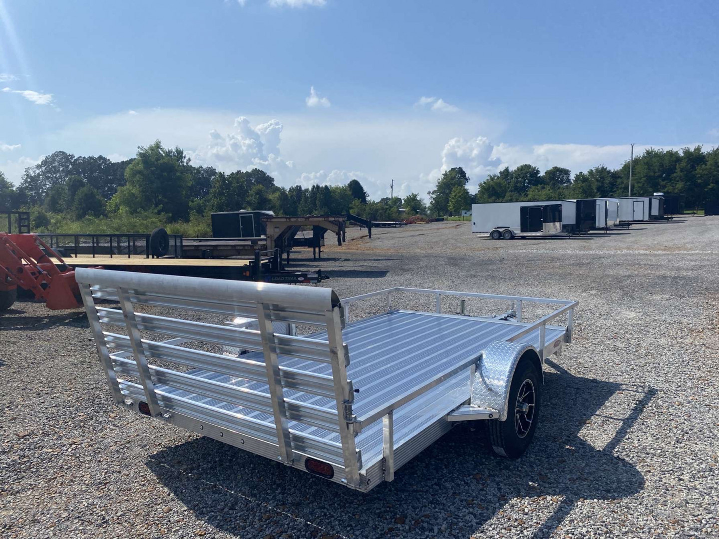 New 2025 Cherokee Utility Trailer | 81" x 12' | 3.5k GVWR