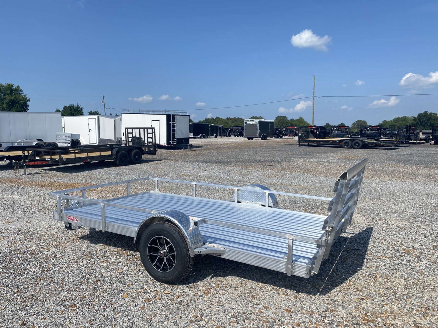 New 2025 Cherokee Utility Trailer | 81" x 12' | 3.5k GVWR