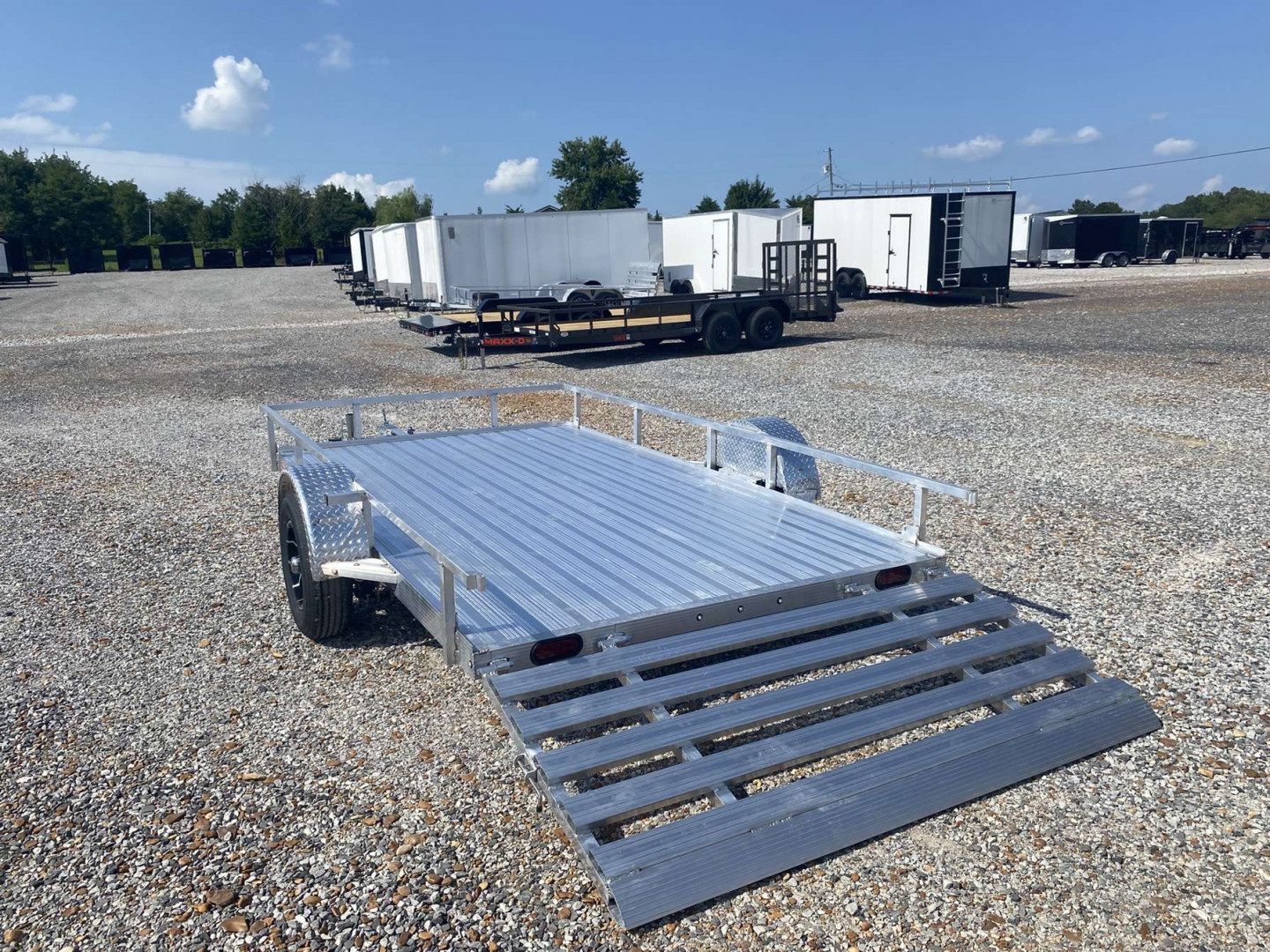 New 2025 Cherokee Utility Trailer | 81" x 12' | 3.5k GVWR