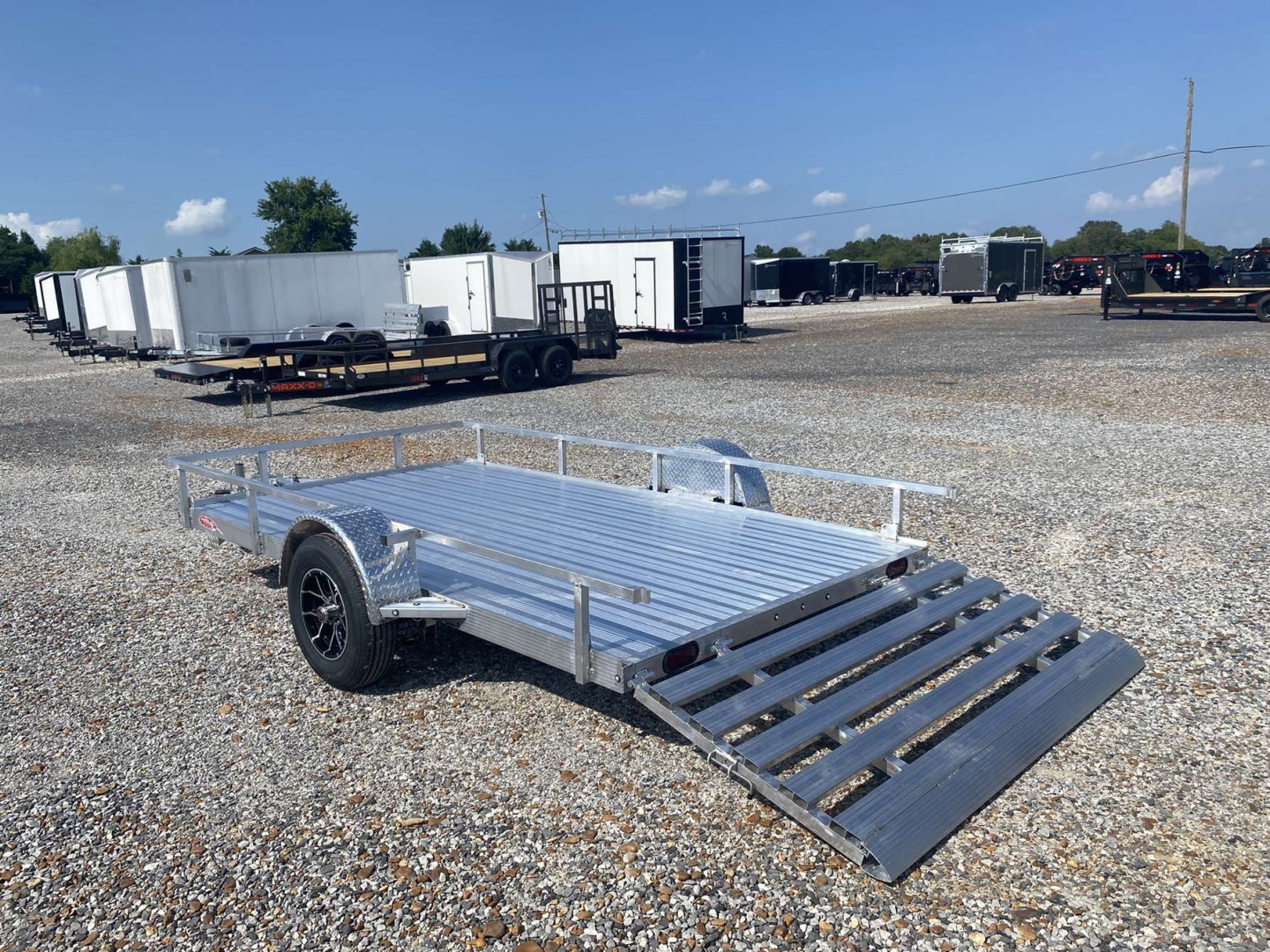 New 2025 Cherokee Utility Trailer | 81" x 12' | 3.5k GVWR