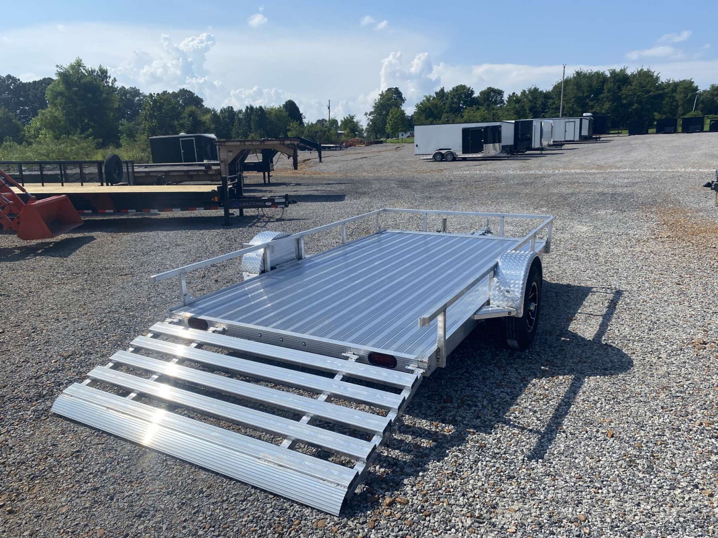 New 2025 Cherokee Utility Trailer | 81" x 12' | 3.5k GVWR