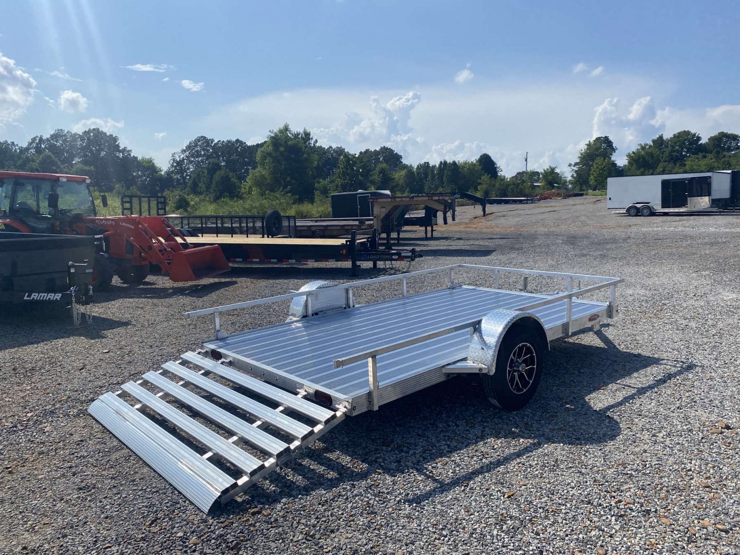 New 2025 Cherokee Utility Trailer | 81" x 12' | 3.5k GVWR
