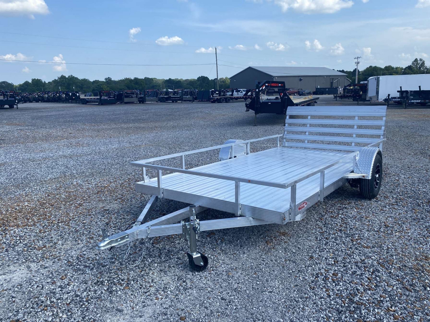 New 2025 Cherokee 81"X14' Aluminum Utility Trailer