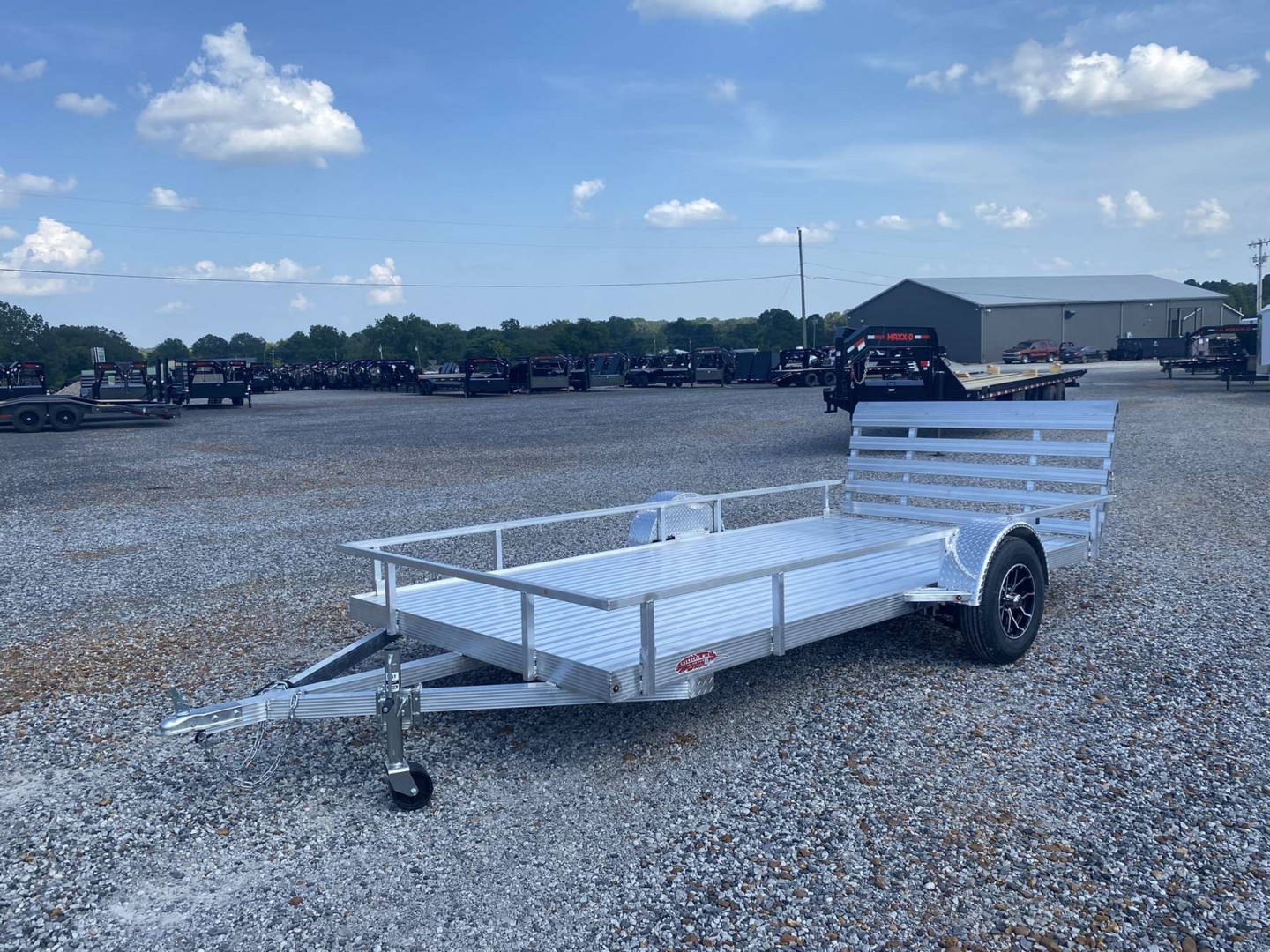 New 2025 Cherokee 81"X14' Aluminum Utility Trailer