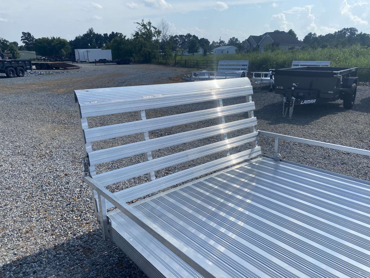 New 2025 Cherokee 81"X14' Aluminum Utility Trailer