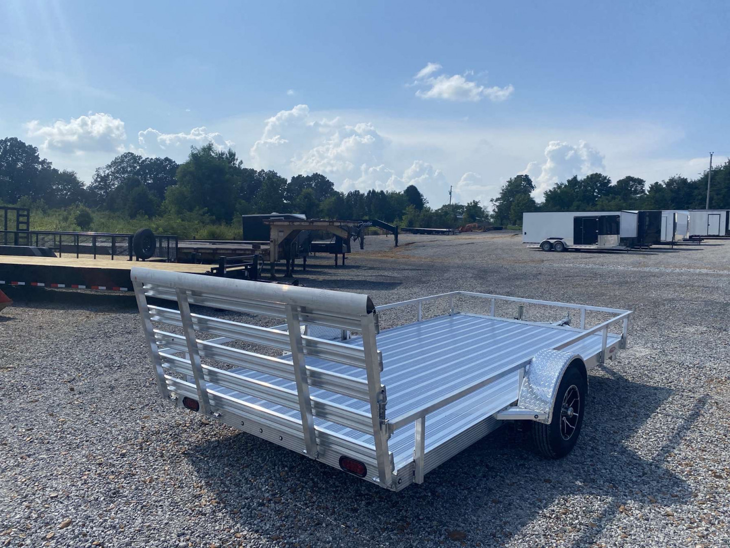 New 2025 Cherokee 81"X14' Aluminum Utility Trailer