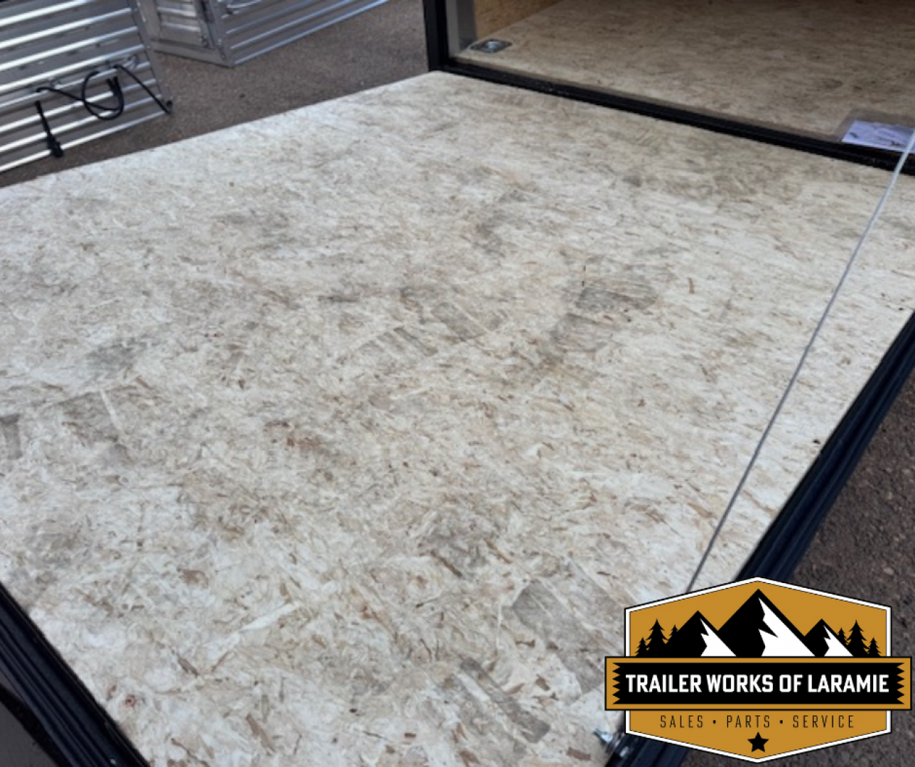 New 2026 Look Trailers 6X12 SA- ST DLX V-NOSE- Charcoal 6" Taller