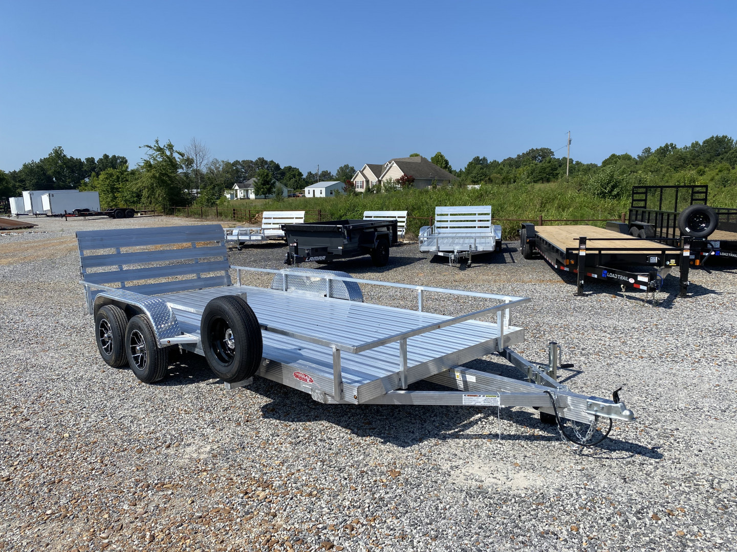 New 2025 Cherokee Utility Trailer | 83" x 16' | 7K GVWR