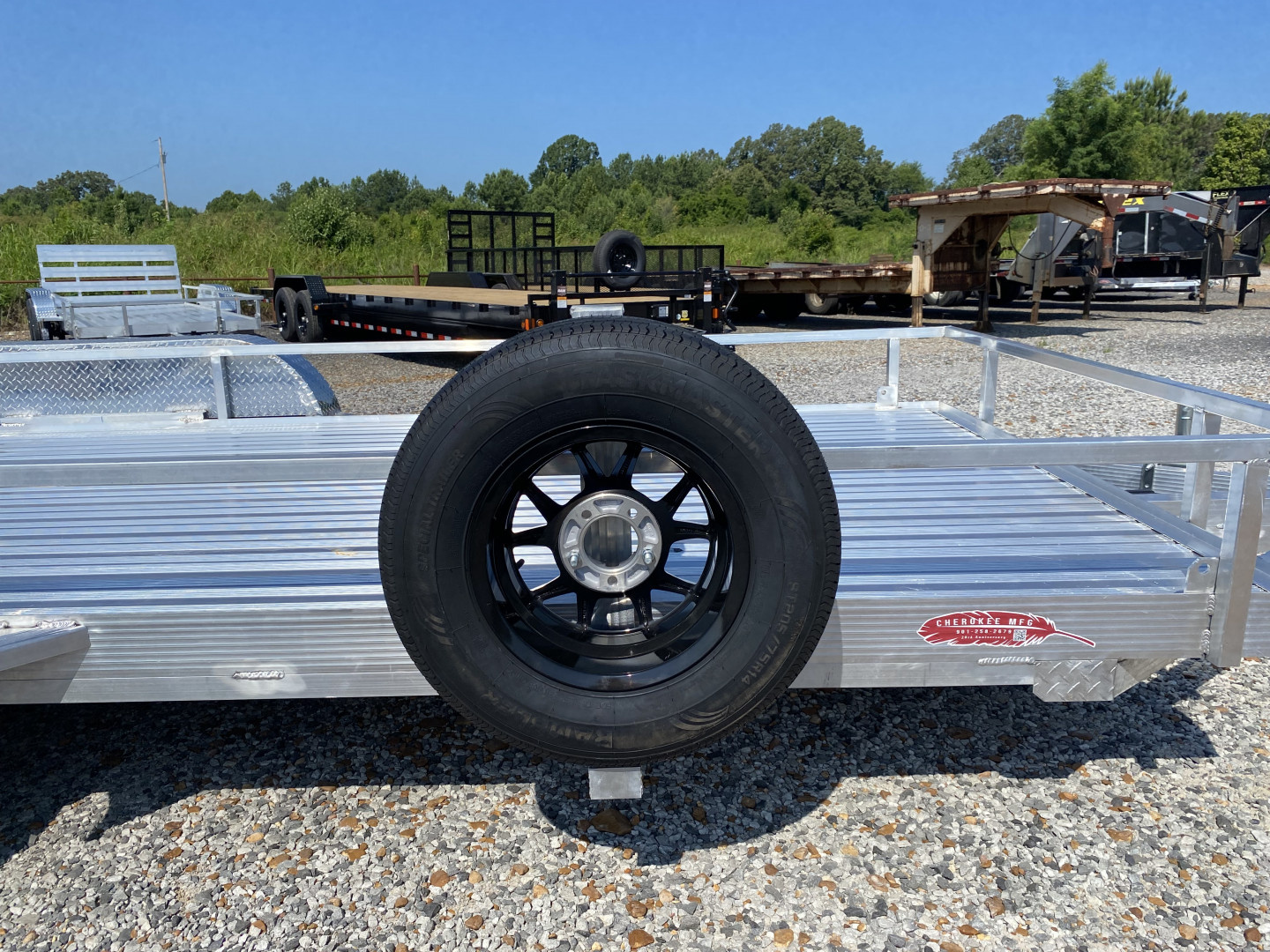 New 2025 Cherokee Utility Trailer | 83" x 16' | 7K GVWR