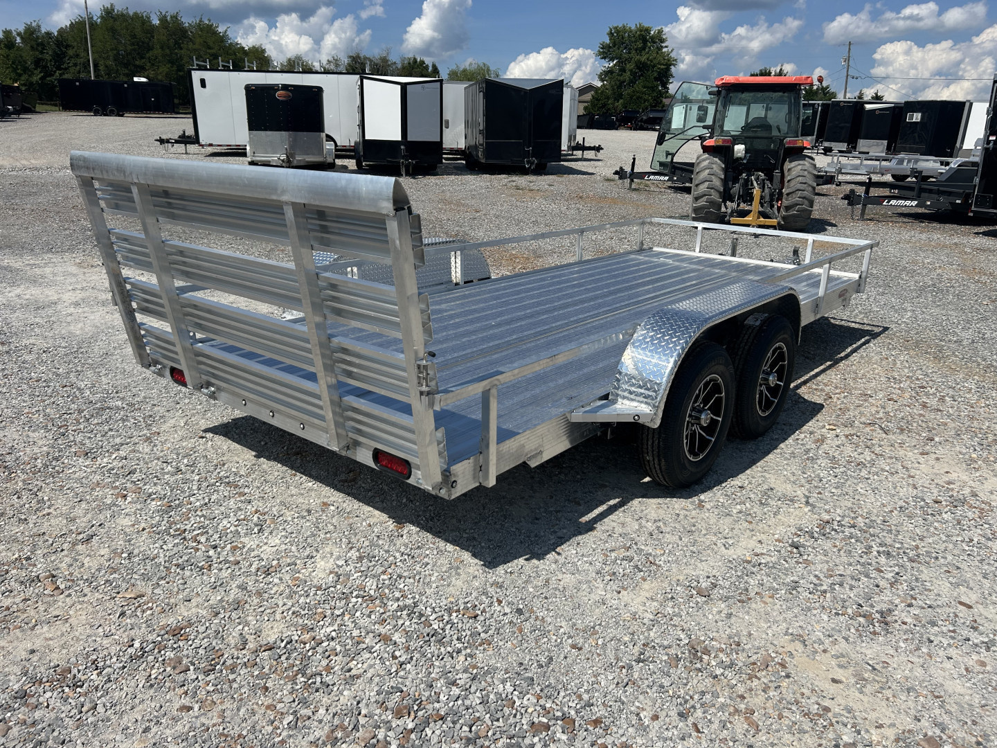 New 2025 Cherokee Utility Trailer | 76" x 16' | 7K GVWR