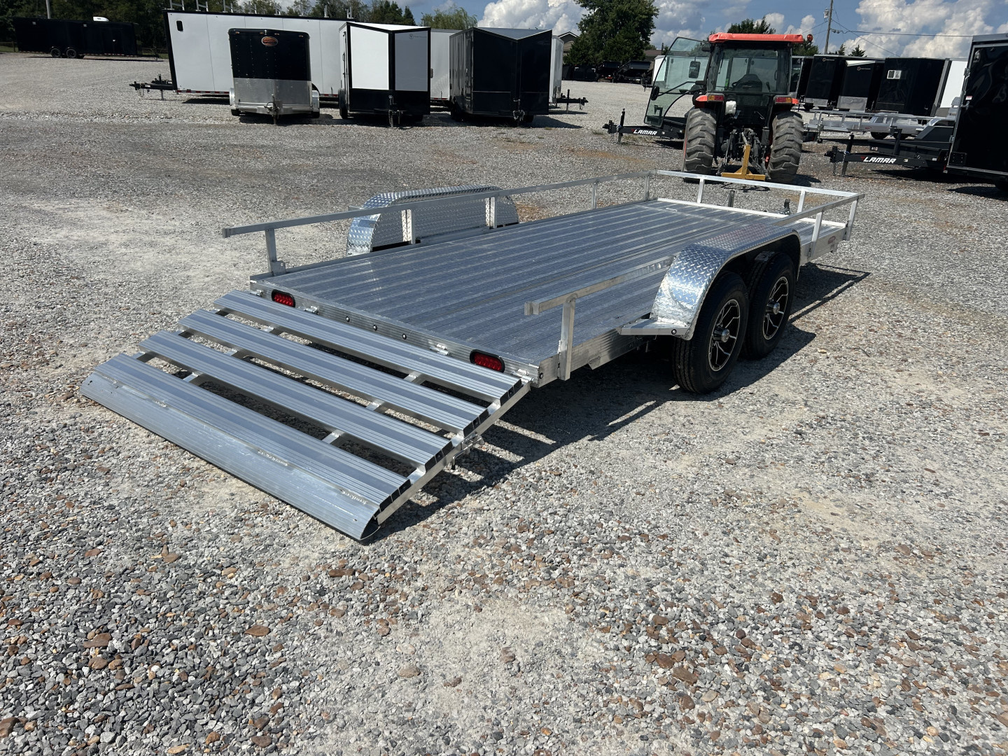 New 2025 Cherokee Utility Trailer | 76" x 16' | 7K GVWR
