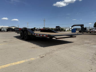 New 2025 Buckshot MFG 22' X 102" AR Tilt Trailer With Drive-Over Fenders Tilt Trailer