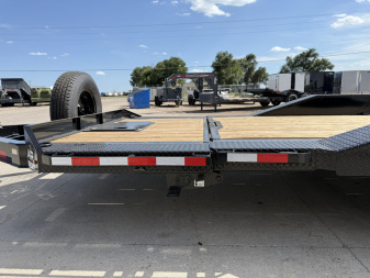 New 2025 Buckshot MFG 22' X 102" AR Tilt Trailer With Drive-Over Fenders Tilt Trailer