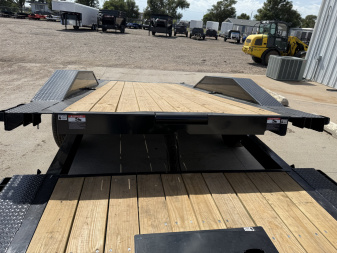New 2025 Buckshot MFG 22' X 102" AR Tilt Trailer With Drive-Over Fenders Tilt Trailer